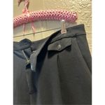 Madewell  Black Dress Pants Woman’s Size 16 - Flawed/ Missing Button Photo 6