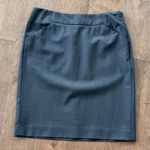Theory Navy Blue Women's Pencil Skirt with Pockets Size 00 Photo 0