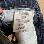 Lee  | vintage rainbow stitch distressed high rise cut off shorts 27 Photo 7