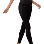 ADAY  Black Throw And Roll Leggings Size Small MSRP 145.00 Photo 0