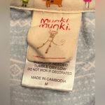 Munki Munki  novelty ski print flannel pajamas, size Medium Photo 2