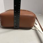 Ted Baker London Women’s Leather Crossbody Brown Bag New Without Tags Double Zip Photo 6