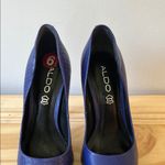 ALDO  |Blue Textured Heels Elegant Stiletto Design sz 6 Photo 1