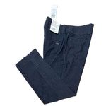 Calvin Klein NWT Lightweight Denim Modern Ankle Pants Indigo Blue sz 6 Photo 0