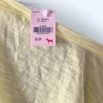 Victoria's Secret Neon Yellow  Pink off the shoulder t-shirt Photo 4