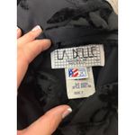 La Belle Silk Burnout Velvet Mini Dress Photo 5