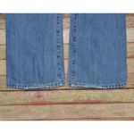 Southern Stitch Ladies Straight Leg Embroidered Denim Blue Jeans Size 33 33R Photo 10