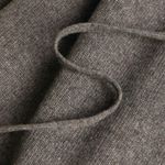 Theory  Raglan Sleeve Wool-Cashmere Knit Midi Dress in Grey Melange, Size L, NEW Photo 4