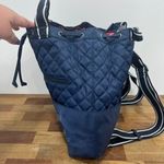 Talbots  Quilted Nylon Backpack NWT Travel Puffer Pocket Nautical Bucket Packable Photo 4