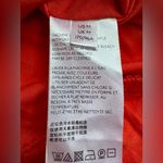 Anthropologie Maeve by Brianne Cowl Neck Daisy Print Dress Orange Size M Photo 12