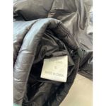 Anwnd  Cropped Puffer Jacket Full Zip‎ Quilted Lightweight Black Size S Photo 2