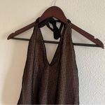 Dress the Population COSMOPOLITAN by  Women's Brigette Plunging Halter Bodysuit Photo 2