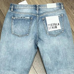 Pistola Nico High Rise Mom Jeans Ankle Straight Crop Size 27 Distressed 27 Photo 9