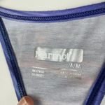 Marmot  Solstice Blue Patterned Tank Top w/ Built In Bra - Size Medium Photo 2