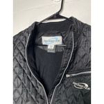 Obermeyer  Women's Quilted Jacket Size 12 Black Aspen 2005 Apres Ski Light Weight Photo 2