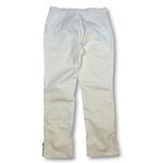 Lauren Jeans Co. Ralph Lauren White Zip Hem Crop Pants Women's Size 6P Photo 1