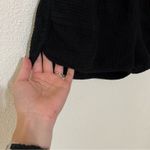 Splendid  Ruby black crinkle cotton high rise paper bag shorts S Photo 3