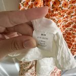 Princess Polly  Orange Floral Mini Dress Rayon Size 6 Photo 1