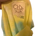 Chaser  Tie Dye Mini Dress with Fringe nwot Photo 5