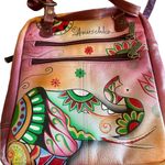 Anuschka  Elephant Crossbody Photo 1