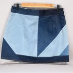 Intermix  Color Block Mini Skirt Photo 8