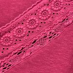 Lucky Brand Y2K Henley Top L ASO Alt Bella Swan Elena Gilbert Maroon Photo 2