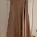 Banana Republic Champagne Silk Maxi Skirt Photo 3