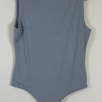 Abercrombie & Fitch Soft AF Modal-Blend Boat Neck Grey Bodysuit Size XL Photo 0