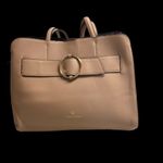 Nanette Lepore  Women’s Tan Triple Section Organized Tote Bag Dual Shoulder Strap Photo 2