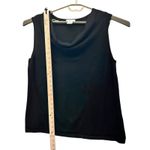 Kate Hill Merino Wool Sweater 1X Black Cowl Neck Photo 7