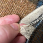 1960s Vintage Traverse Bay Woolens Wool Mackinaw Plaid Jacket‎ Women’s 12 Blue Photo 8