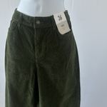 Primark NWT Denim  Co., Sz 4 Green Corduroy Wide Leg (b41) Photo 3