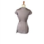 Motherhood Maternity Satin Tunic Top Size Small Grey Photo 5