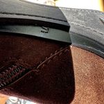 Casadei  Ankle Boots Heeled Pointed Toe Side Zip Stiletto Suede Leather Brown Photo 4