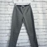 Calvin Klein Plaid Ankle Dress Pants Slim Fit Stretch Gray Women’s 2 Workwear Photo 5