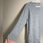 Everlane  The Classic Crew In Cashmere Lug HR Heather Grey Sweater M Photo 5