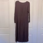 CP Shades  Burgundy Pintuck Maxi Dress Medium Photo 1