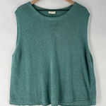 Poetry  Knitted Delave Linen Vest Top Boxy Relaxed Fit Sleeveless High‎ Neck 18 Photo 0