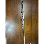 Western Cowgirl Belt Women M/L Turquoise Buckle Festival Aztec Country Concert Black Photo 1