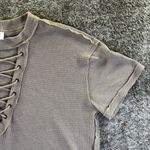 BKE  Waffle Knit Top Women's Small Biege Photo 2