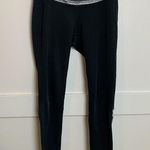 New Balance  Dry Black & Gray Cropped Leggings Photo 0