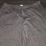 Urban Outfitters  Womens Black Wide‎ Leg Crop Pants XL Photo 2