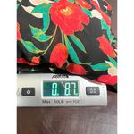 Floral Midi Dress Louna Colorful Garden Girl Fairy Romantic Modest Small Stretch Red Photo 11