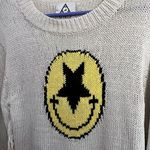 Unif Rare vintage Size Small Smily Face Fringe Knit Sweater Photo 4
