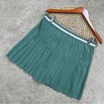 Girlfriend Collective  Tropic Pleated Club Skort Skirt Tennis Golf in Green XL Photo 5