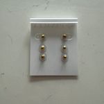 Panacea Set of 3 Chanukah/Hanukkah Holiday Stud Earrings Photo 4