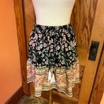 CDM Bright Floral Boho Mini Skirt Size M Photo 6