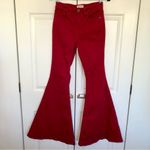 Shyanne Dark Red  Flare Jeans Size 28L (28x36) Photo 1