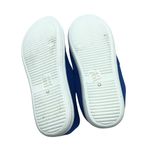 Sh18es Womens Sneakers Canvas Low Top Lace Up Blue Size 7.5 Photo 3