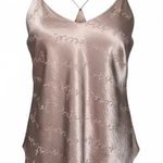 Victoria's Secret Vintage Monogram Racerback Camisole Pajama Tank Top Photo 0